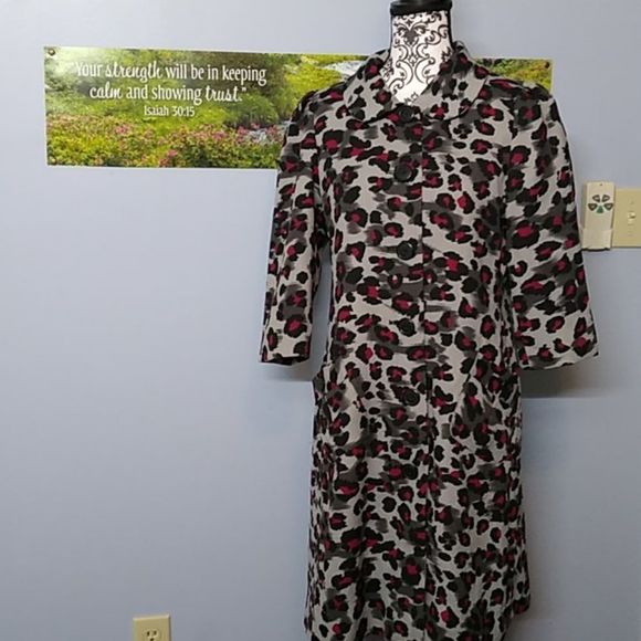 Nicole Miller Jackets & Blazers - Nicole Miller size 10 Stylish Long Jacket